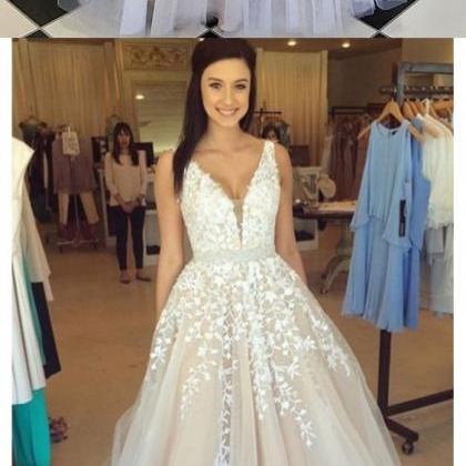 Charming Prom Dress,tulle Ball Gown Prom..