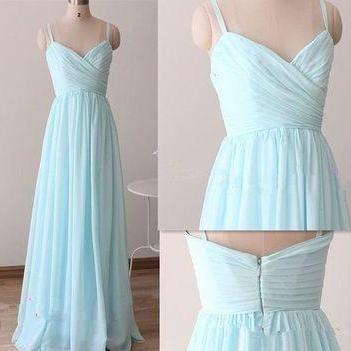 Charming Prom Dress,chiffon Prom Dress,spaghetti..