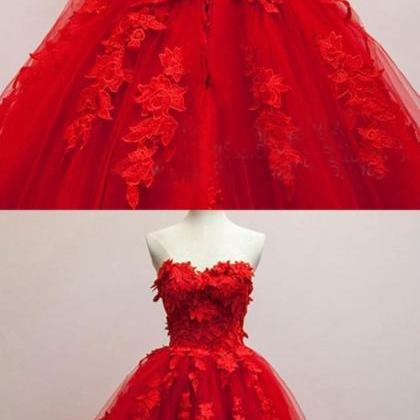 Generous Prom Dress,floral Prom Dress, Quinceanera..