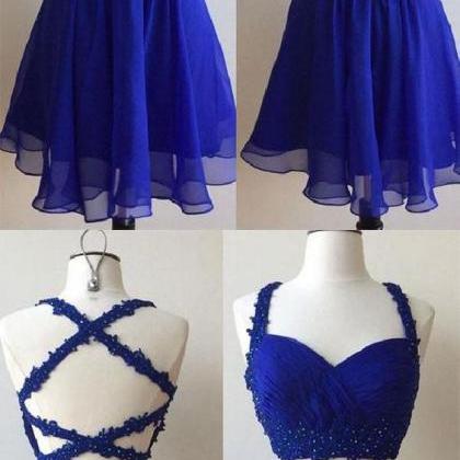 Homecoming Dress, Blue Prom Dress, Cute Homecoming..