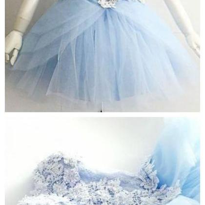 Sweetheart Sleeveless Lace Homecoming Dresses,a..