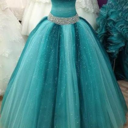 Colorful Prom Dress,ball Gown Prom Dress,long Prom..