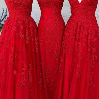 A-line/sheath Spaghetti Straps Prom Gown With..