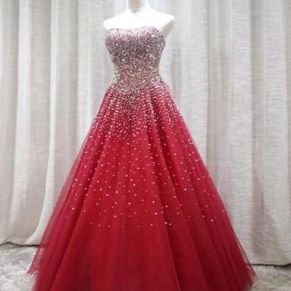Handmade Charming Formal Gown, Prom Dress M494