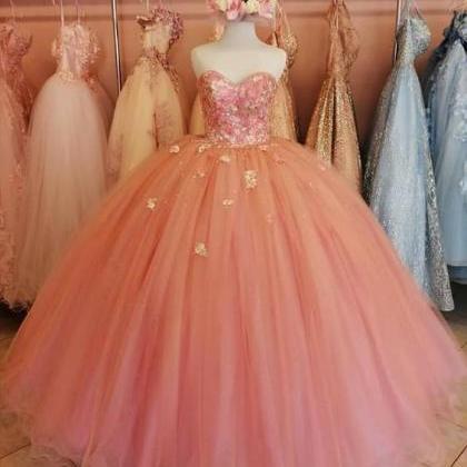 Ball Gown Long Prom Dress, Formal Dress M1641