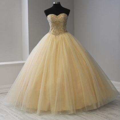 Strapless Sweetheart Quinceanera Dress M1762