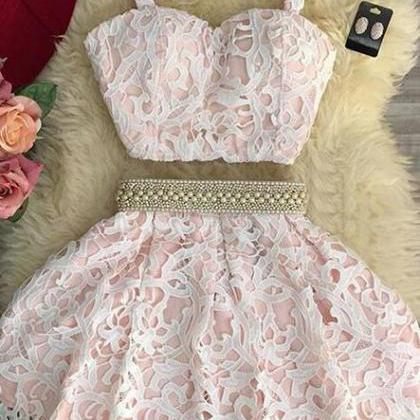 Check Affordable Two Piece Homecoming Dress Light..