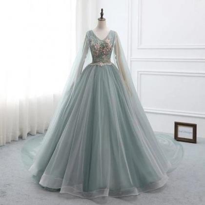 Custom Prom Dress Ball Gown Long Quinceanera Dress..