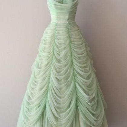 Long Prom Gown Featuring Ball Gown Silhouette With..