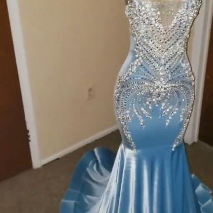 Beaded Prom Dresses Long Formal Evening Gowns..