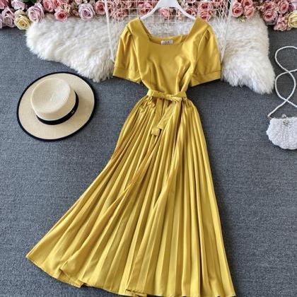 Cute A Line Short Dress Simple Dress