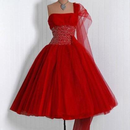 1950s Vintage Ball Gown Homecoming Dresses One..