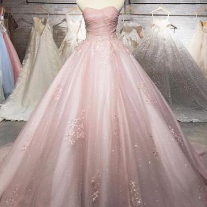 Elegant Mauve Pink Wedding Dress on Luulla
