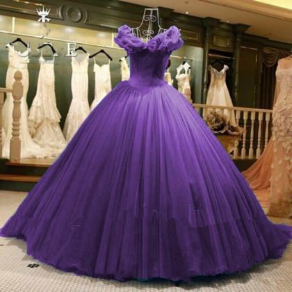 Cinderella Ball Gown Quinceanera Dresses Off..