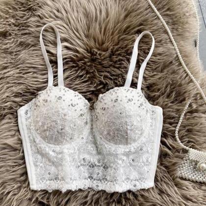 Lace Bustier Cami Top