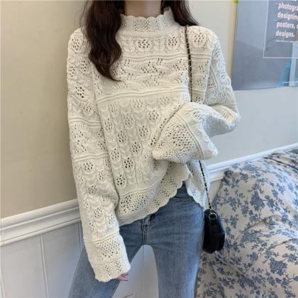 Stylish Long-sleeved Sweater