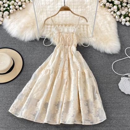 Sweet Aline Short Dress Champagne Fashion Dress