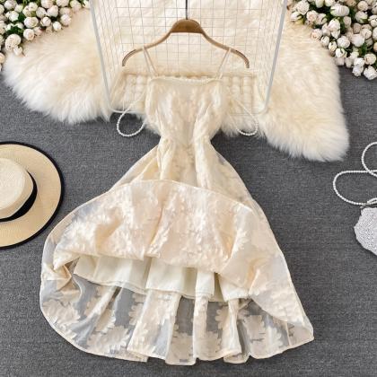 Sweet Aline Short Dress Champagne Fashion Dress