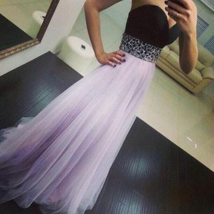 Charming Prom Dress,sexy Prom Dress,tulle Lavender..