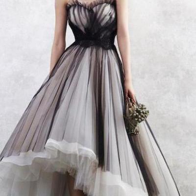 Gown Prom Dresses, Black Ball Gown Evening Dresses, Gown Long Evening Dresses, Prom Dresses Tulle Ball Gown Tulle Prom Dress/Evening Dress M1175