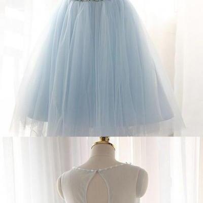 CHARMING TULLE SHORT PROM DRESSES HOMECOMING DRESSES M8634