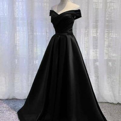 Long balck Prom Dresses evening gowns m1430