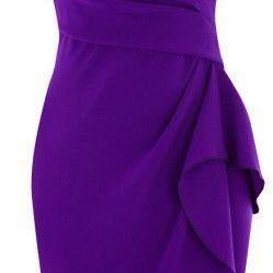 Purple sleeveless homecoming dress m1847