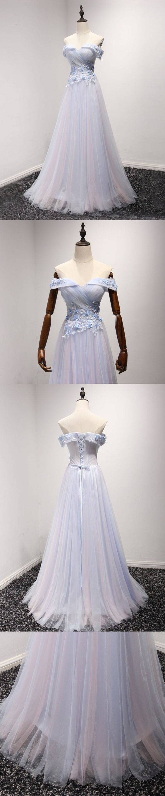 Sexy Off-the-shoulder Split Front Floor-length Prom Dress main image 1