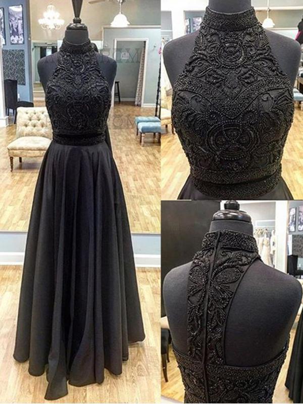 black cheap prom dresses