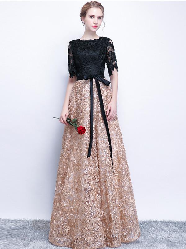 rose gold plus size evening dresses
