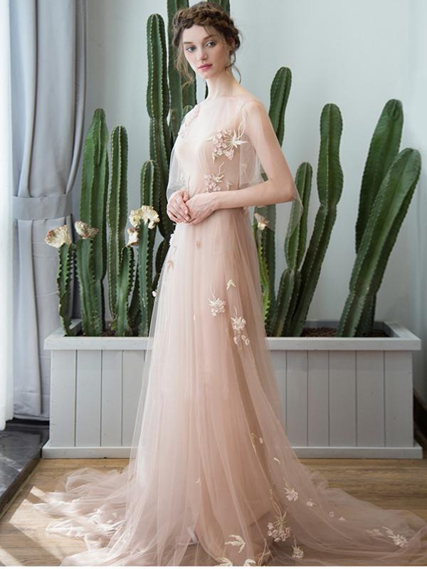 Chic A-line Prom Dress,Fashion Evening Dress Y5508