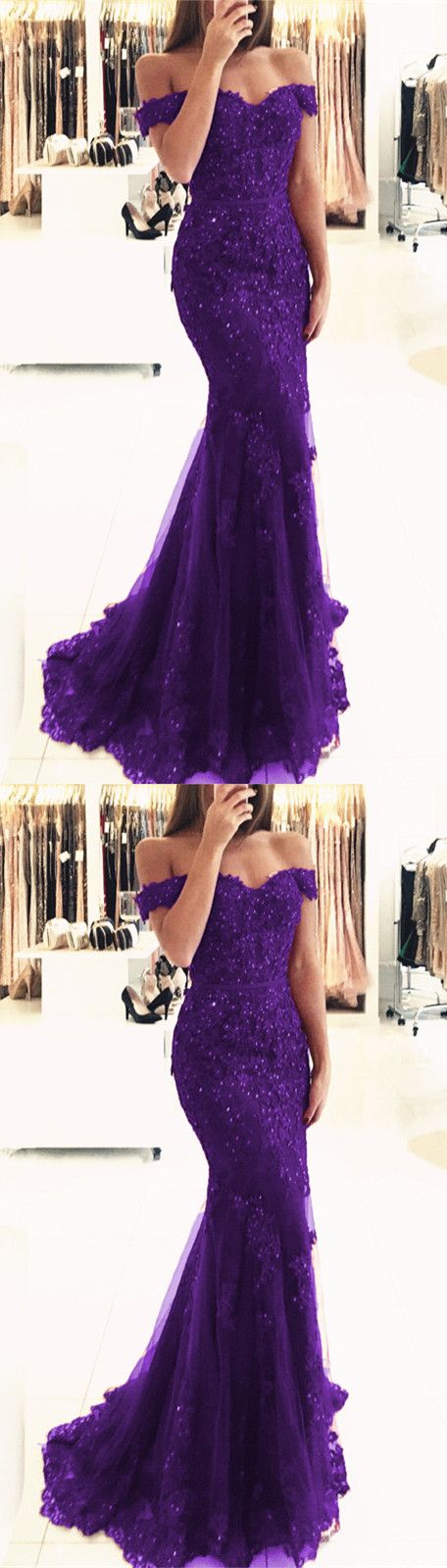 purple debs dress