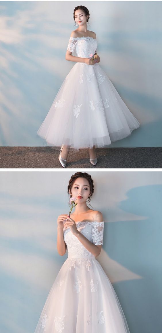White Wedding Dresses Women Formal Dresses For Wedding M5779