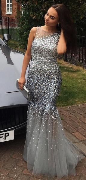 Rhinestone Mermaid Dress
