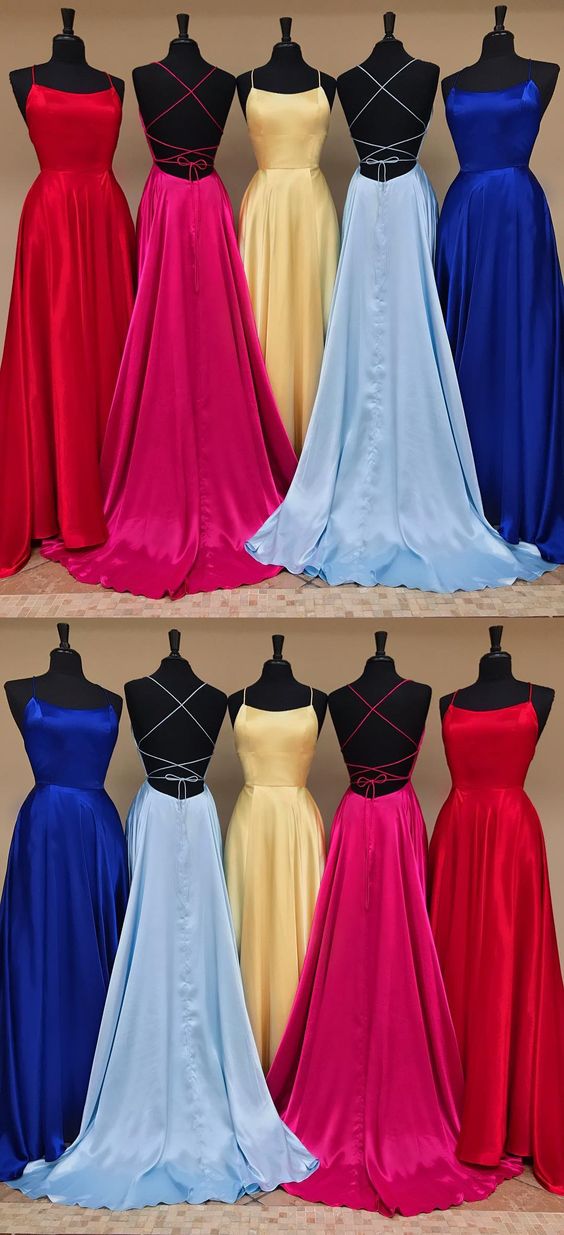 Simple Prom Dresses, Long Prom Dresses, 2019, Fashion Prom Dresses M6328
