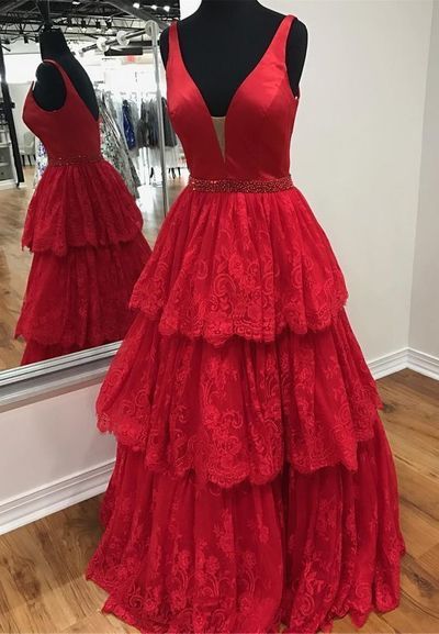 Charming Prom Dress,satin Prom Dress,lace Evening Dress,a-line Prom Dress , Floor Length Party Gowns ,sexy Prom Gowns, Fashion M6732