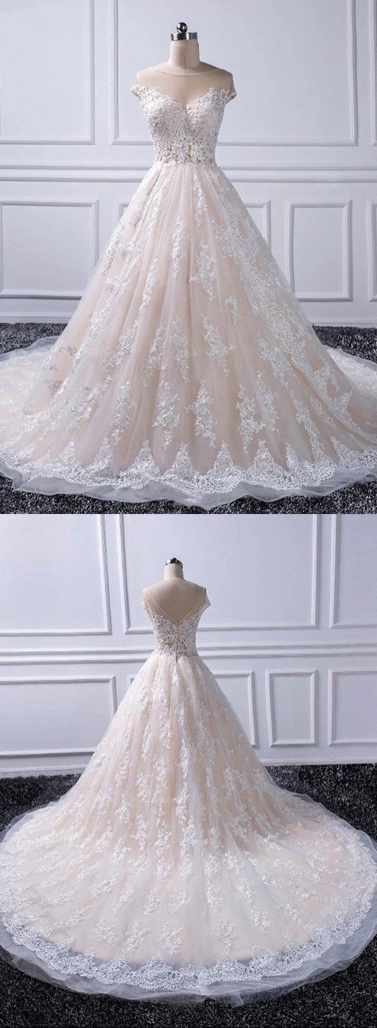 Custom Made Lace Tulle Long Prom Gown, Evening Dress M7071
