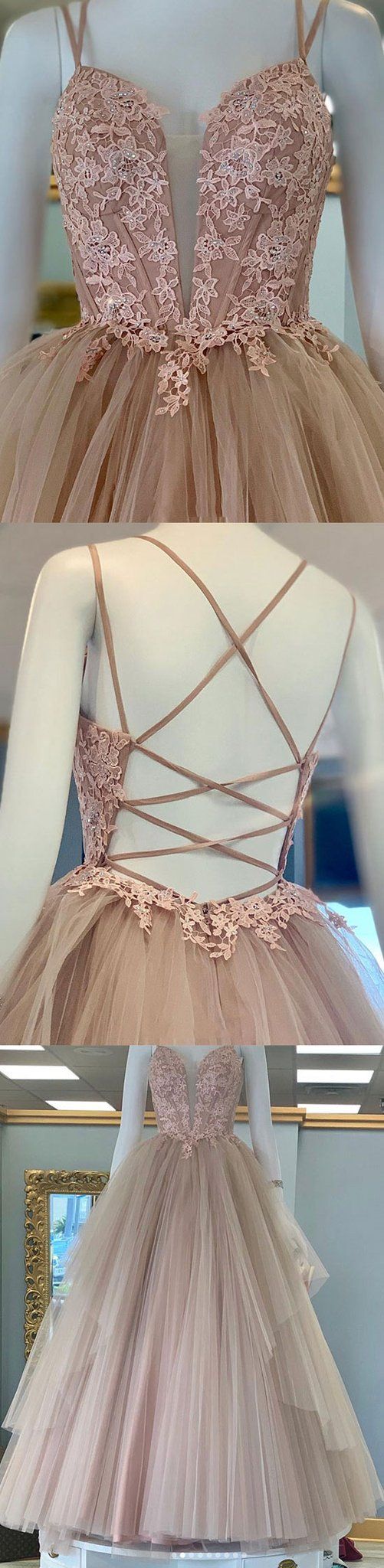 Stylish Sweetheart Neck Tulle Lace Long Prom Dress, Evening Dress M7080