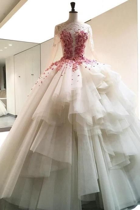 Elegant Quinceanera Dress For Sweet 16 Year Old Girl Beaded Sequin Ball Gown  Off Shoulder Princess