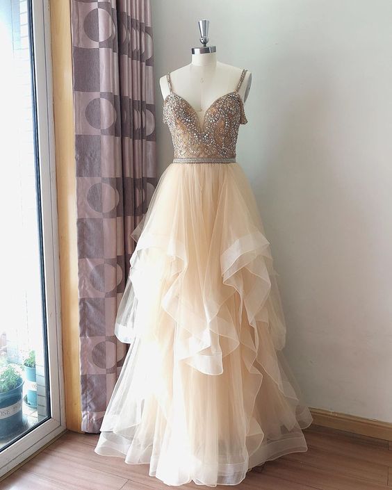 Princess Two Piece Long Prom Dress M1526