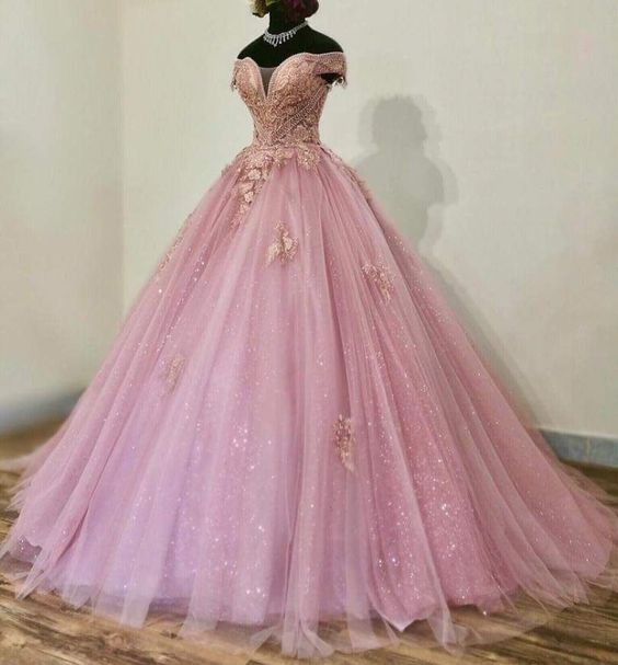 Gorgeous Tulle Quinceanera Dresses, Ball Gown Prom Dress M2091