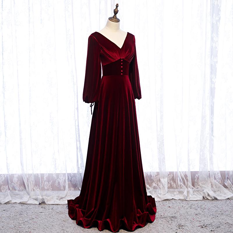 Newest Prom Dress,v-neck Prom Dress,charming Prom Dress,a-line Prom Dr ...