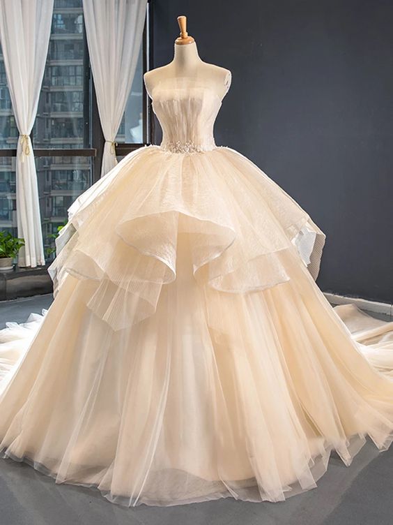 Sweetheart Prom Dress Wedding Dress 2021 Applique Flower Retro Lace ...