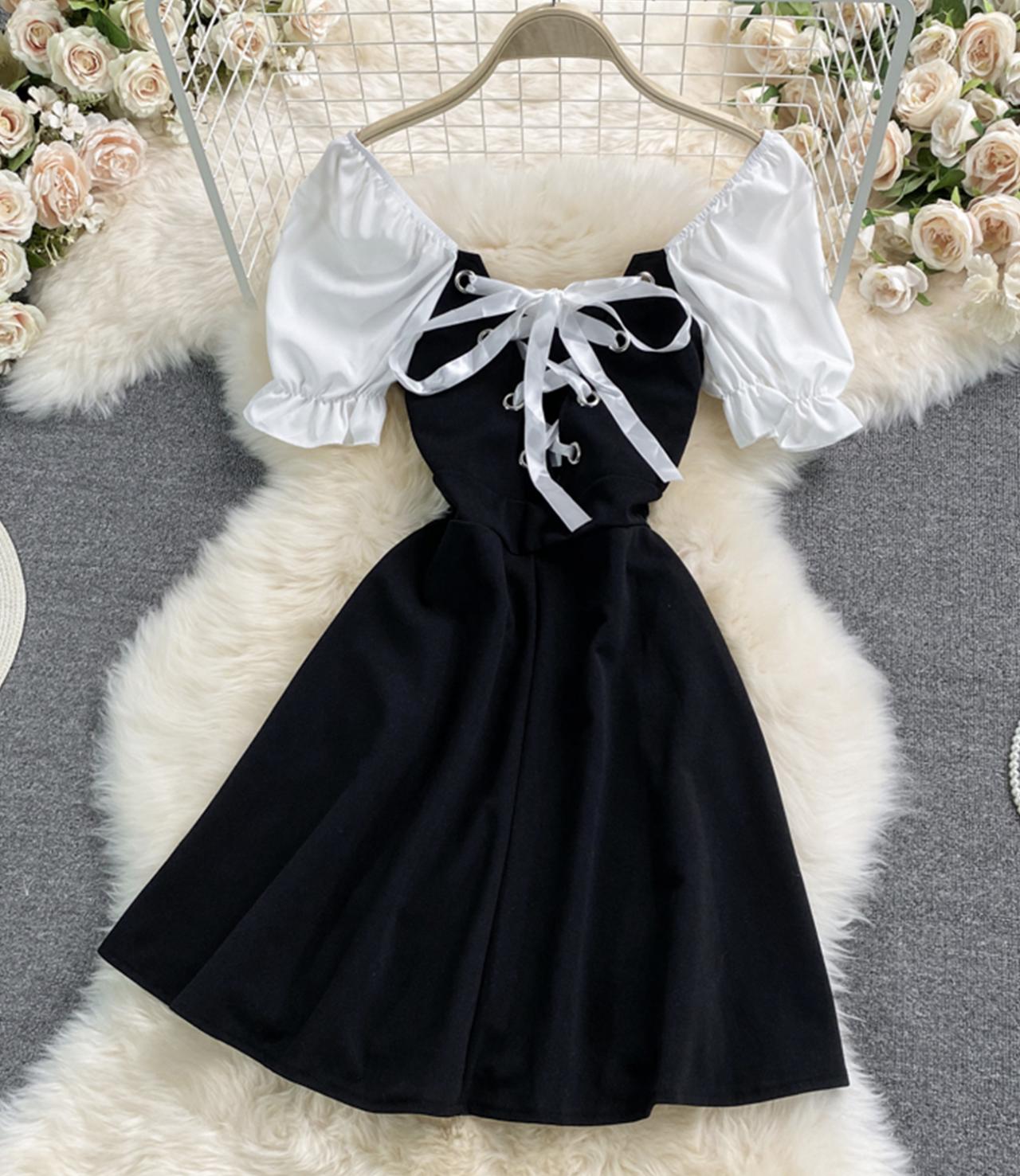 Cute black dress outlet outfits