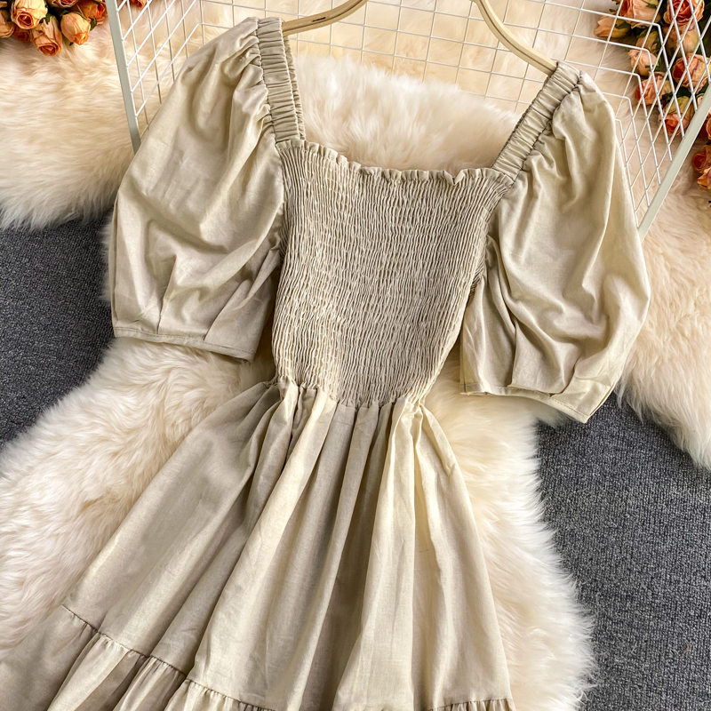 Cute A line short dress fashion dress  1082