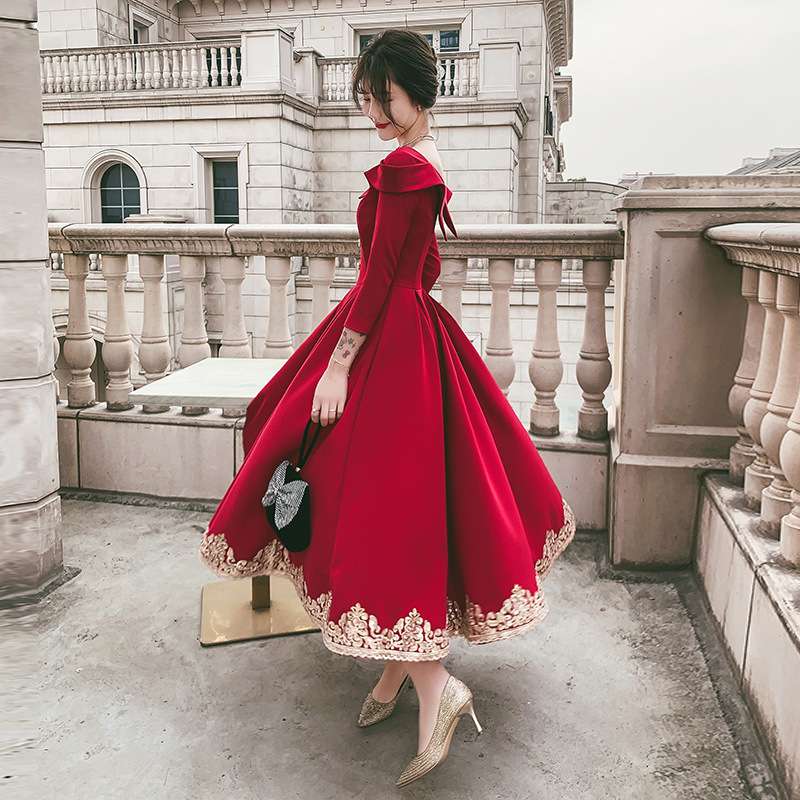 Fabulous Sweetheart Red Prom Dress with Split Tulle