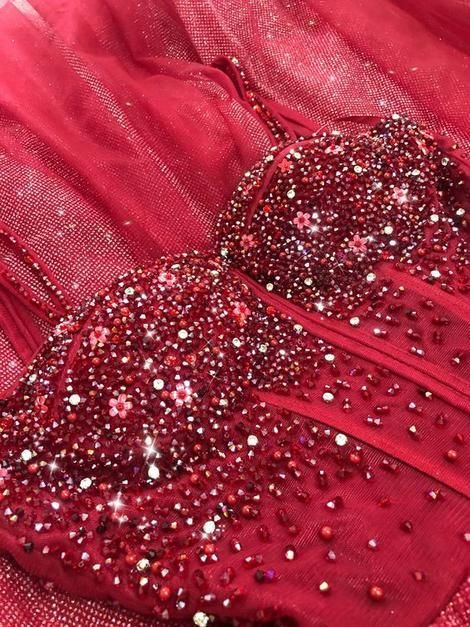 Sparkle A-line Wine Red Long Winter Formal Dress Prom Dress