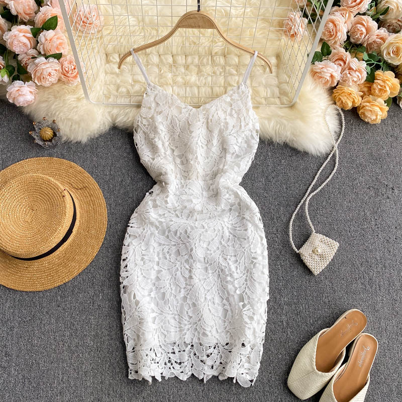 Cute A line short dress fashion dress,