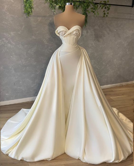 Charming Prom Dress,white Prom Dress, Evening Prom Dress