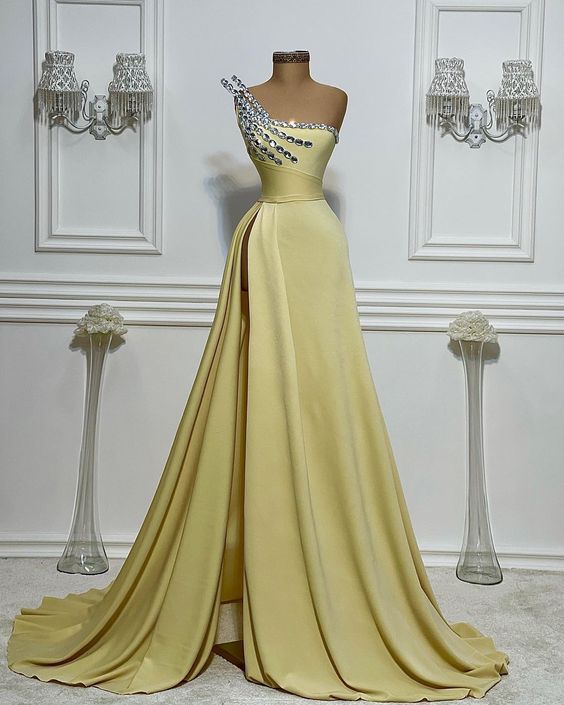 Long Fashion Prom Dresses Sexy Evening Gowns
